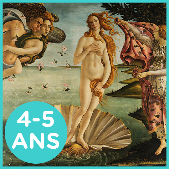 Atelier Aphrodite pour les 4-5 ans