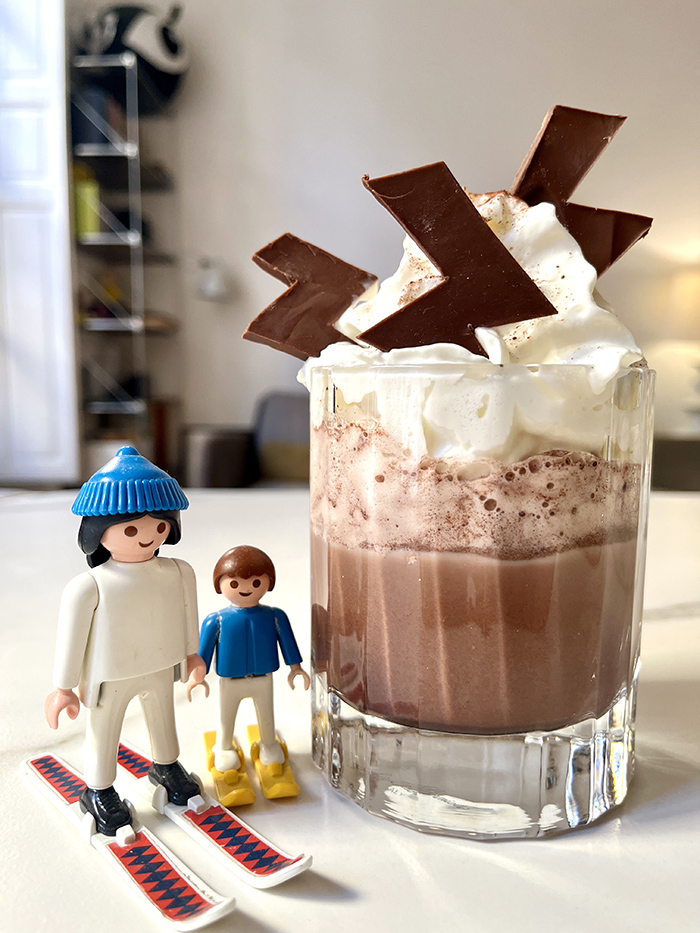 recette chocolat chaud du mont olympe pour les enfants Little io